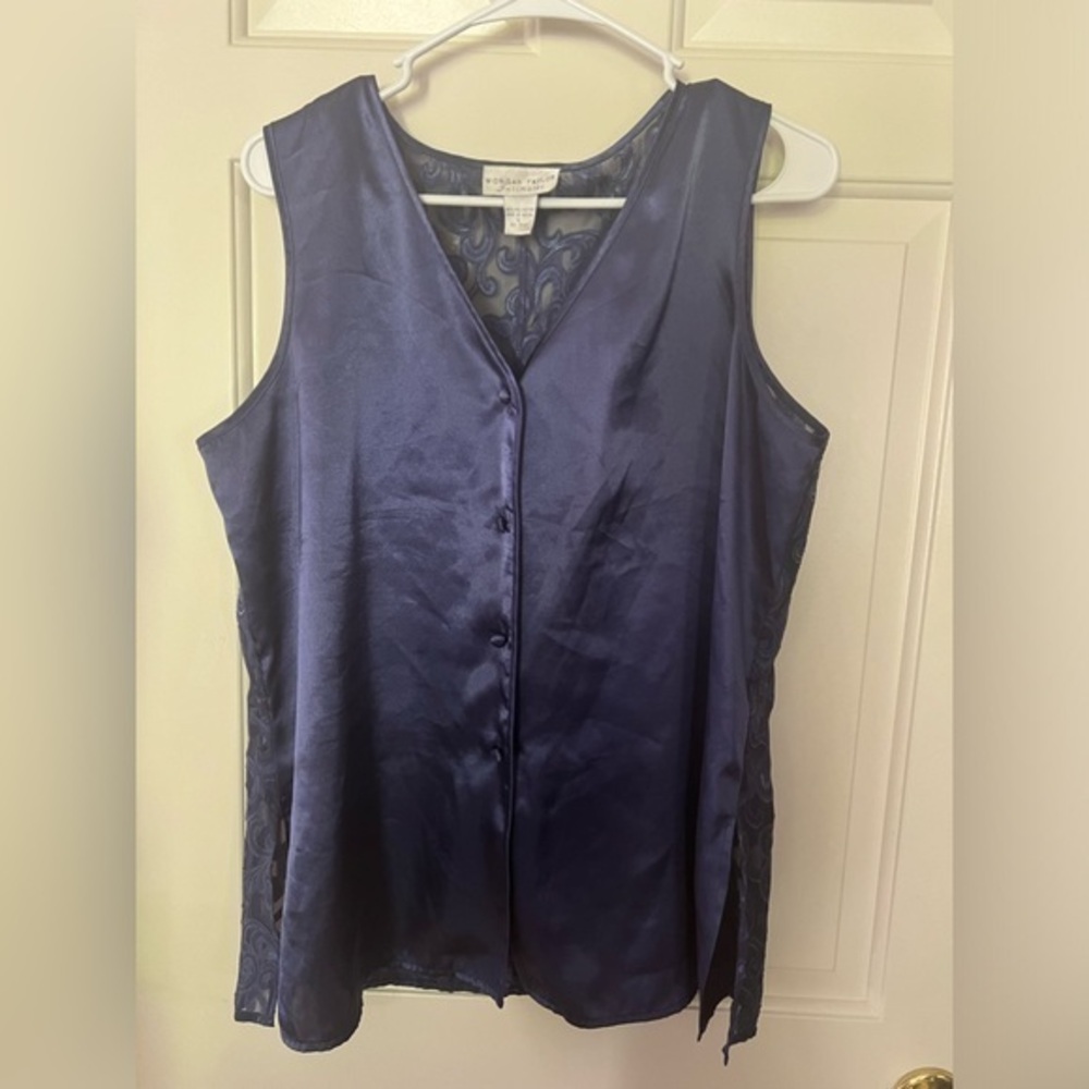 Morgan Taylor Intimates sleep sleeveless top, Large